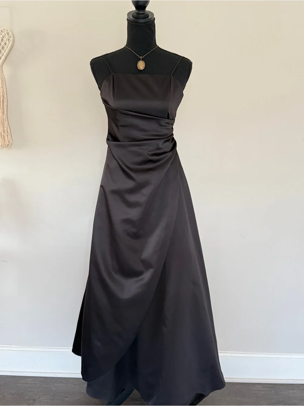 blue shimmer dress Taruri Mini in Sequin square neckline with thin Women's Formal Dresses AlterEgoVtg + AlterEgoVtg 90s Size:52L
